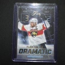 2025-26 Flair Flair for the Dramatic Autographs Aleksander Barkov #FTD-18 card