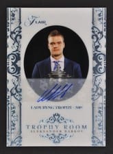 2025-26 Flair Trophy Room Autographs Aleksander Barkov #TR-5 card