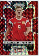 2018 Panini Prizm World Cup Aleksandr Kokorin #166 card