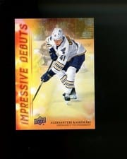 2025-26 Upper Deck AHL Impressive Debuts Aleksanteri Kaskimaki #ID-8 card