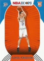 2020-21 Hoops Base Set Aleksej Pokusevski #219 card