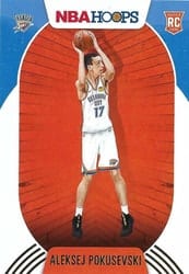 2020-21 Hoops Winter Base Set Aleksej Pokusevski #219 card