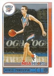 2021-22 Hoops Winter Base Set Aleksej Pokusevski #13 card