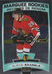 2019-20 O-Pee-Chee Platinum Base Set Aleksi Saarela #162 card