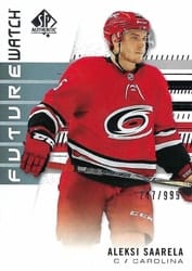 2019-20 SP Authentic Base Set Aleksi Saarela #173 card
