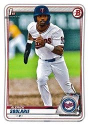 2020 Bowman Draft Base Set Alerick Soularie #BD-94 card