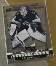 2024-25 O-Pee-Chee Platinum Base Set Ales Stezka #298 card