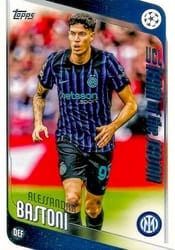 2025-26 Topps UEFA Club Competitions Base Set Alessandro Bastoni #143 card