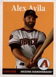 2019 Topps Archives Base Set Alex Avila #72 card