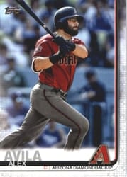 2019 Topps Base Set Alex Avila #458 card