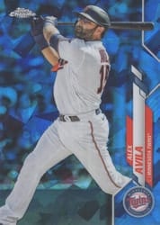 2020 Topps Chrome Update Sapphire Edition Base Set Alex Avila #U-54 card