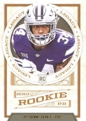 2019 Panini Legacy Base Set Alex Barnes #142 card