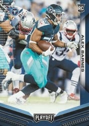 2019 Panini Playoff Base Set Alex Barnes #278 card