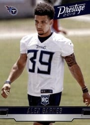 2019 Panini Prestige Base Set Alex Barnes #284 card