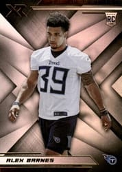 2019 Panini XR Base Set Alex Barnes #161 card