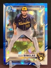 2021 Bowman Draft Sapphire Alex Binelas #BDC-79 card
