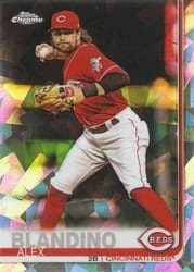 2019 Topps Chrome Sapphire Edition Base Set Alex Blandino #374 card