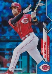 2020 Topps Chrome Update Sapphire Edition Base Set Alex Blandino #U-43 card