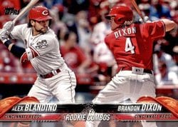 2018 Topps Update Base Set Alex Blandino / Brandon Dixon #US28 card