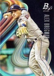 2018 Bowman Platinum Base Set Alex Bregman #37 card