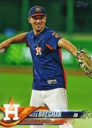 2018 Topps Base Set Alex Bregman #182 card