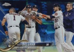 2018 Topps Chrome Sapphire Edition Base Set Alex Bregman #39 card