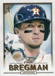 2018 Topps Gallery Base Set Alex Bregman #179 card