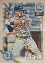 2018 Topps Gypsy Queen Base Set Alex Bregman #123 card