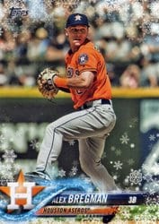 2018 Topps Holiday Base Set Alex Bregman #HMW66 card
