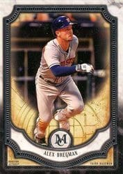 2018 Topps Museum Collection Base Set Alex Bregman #85 card