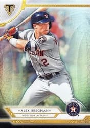 2018 Topps Triple Threads Base Set Alex Bregman #90 card