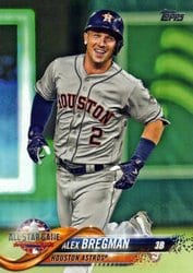 2018 Topps Update Base Set Alex Bregman #US67 card
