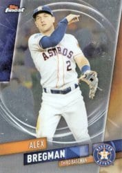 2019 Finest Base Set Alex Bregman #92 card