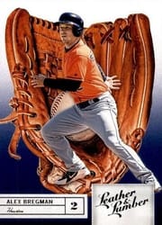 2019 Panini Leather & Lumber Base Set Alex Bregman #50 card