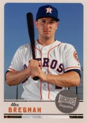 2019 Topps Archives Snapshots Base Set Alex Bregman #AS-AB card