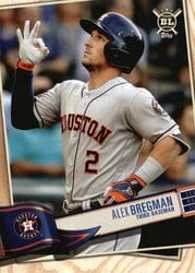 2019 Topps Big League Base Set Alex Bregman #184 card