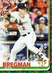2019 Topps Holiday Base Set Alex Bregman #HW35 card