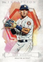 2019 Topps Inception Base Set Alex Bregman #39 card