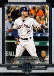 2019 Topps Museum Collection Base Set Alex Bregman #41 card