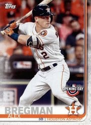 2019 Topps Opening Day Base Set Alex Bregman #69 card