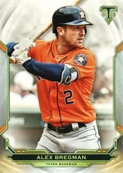 2019 Topps Triple Threads Base Set Alex Bregman #56 card