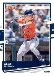 2020 Donruss Base Set Alex Bregman #112 card