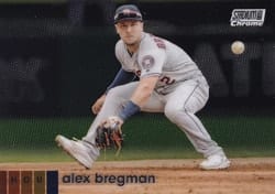 2020 Stadium Club Chrome Base Set Alex Bregman #236 card