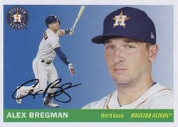 2020 Topps Archives Base Set Alex Bregman #31 card