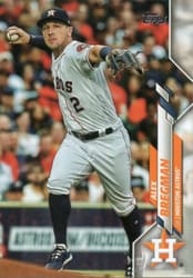 2020 Topps Base Set Alex Bregman #100 card