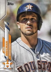 2020 Topps Base Set Alex Bregman #100c card