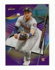 2020 Topps Finest Alex Bregman #68 card