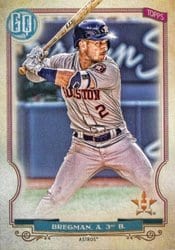2020 Topps Gypsy Queen Base Set Alex Bregman #200 card