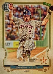 2020 Topps Gypsy Queen Base Set Alex Bregman #200 card
