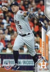 2020 Topps Opening Day Base Set Alex Bregman #164 card